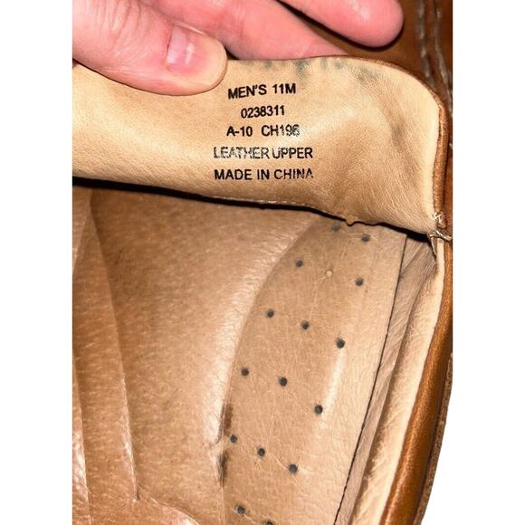 Sperry‎ Top Sider Mens Driving Moc Loafer Lt Brown Leather 0238311 Size 11M - Picture 5 of 11